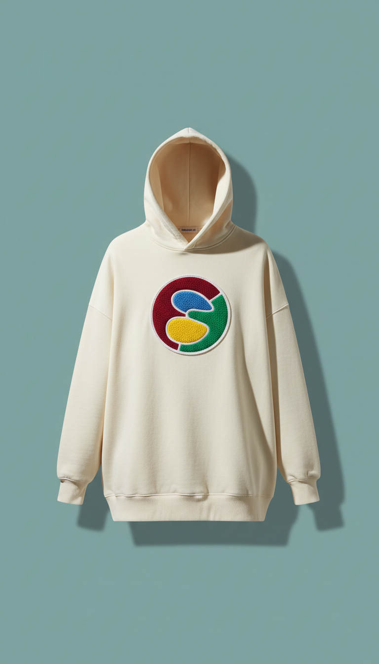 Baggy Track Pants Retro Patch